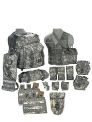 Штурмовой рюкзак укомплектованный с гидратором и подсумками US Army Military Tactical Backpack Molle II Patrol 3 Days Mission Assault Pack
