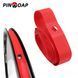 Защитная ободная лента для велосипеда PINMOAP от проколов и трения спиц, Red, 12"