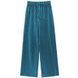 Жіночі штани-палаццо з плісировкою та еластичним поясом, Green, one size