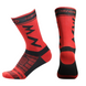 Спортивные носки до середины икры с компрессионной поддержкой, Red, 39&ndash;45