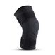 Активний бандаж для коліна зі стрічками фіксаторами на липучках та бічними вставками Kyncilor, Чорний, L - (36 см - 42 см)