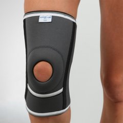 Бандаж на коліно з 4-ма спіральними ребрами жорсткості REF-102