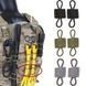 Еластичне кріплення MOLLE для антени, кабелів та спорядження, Green, 5 pcs