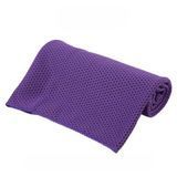 Охолоджуючий рушник із мікрофібри швидкого висихання, purple, 30&times;80 cm