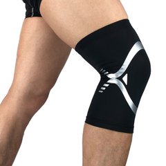 Наколінник еластичний бандаж на коліно компресійний Kyncilor, Black, M - (30 см - 35 см)