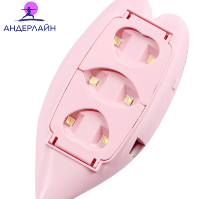 Светодиодная УФ-лампа для маникюра с USB и 2 таймерами JAVRICK