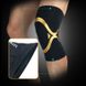 Наколінник еластичний бандаж на коліно компресійний Kyncilor, Чорний, M - (30 см - 35 см)