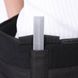 Бандаж - тутор для тазобедренного сустава на липучках с 3 алюминиевыми вставками, тазобедренный бандаж универсальный размер, регулируемый, Чорний, S, Универсальные
