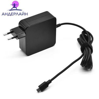 Зарядный адаптер USB-C 65W блок питания Power Delivery для ноутбуков и планшетов