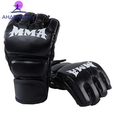 Тренувальні Рукавички MMA для дорослих, Білий, Універсальний (до 30 см)