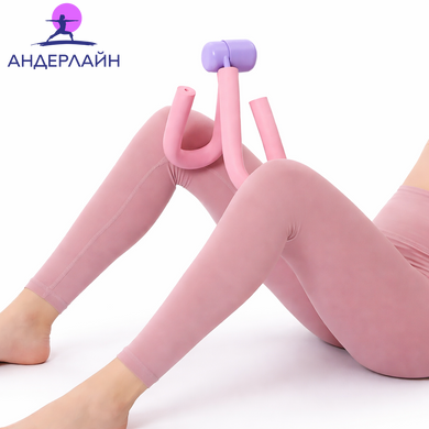Тренажер для ног Бабочка OPP leg beauty device Розовый
