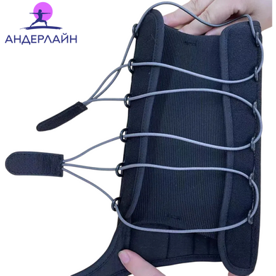 Регулируемый бандаж с шинами для поддержки запястья OEM/ODM, Black, Универсальный, Левая