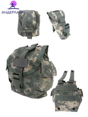 Штурмовий рюкзак укомплектований з гідратором та підсумками US Army Military Tactical Backpack Molle II Patrol 3 Days Mission Assault Pack