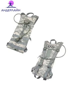 Штурмовой рюкзак укомплектованный с гидратором и подсумками US Army Military Tactical Backpack Molle II Patrol 3 Days Mission Assault Pack