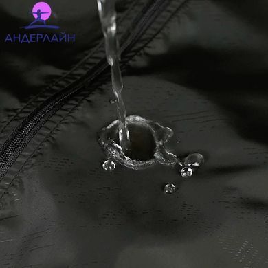 Компактная водонепроницаемая ветровка-дождевик LNGXO для туризма и кемпинга, Black, 4XL