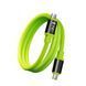 Кабель USB Type-C для быстрой зарядки 240 Вт с цифровым дисплеем и передачей данных, Green, USB-C &mdash; USB-C | 2 м