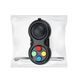 Брелок-антистрес Fidget Pad у вигляді ігрового контролера з джойстиком та 8 рухомими елементами, Black-A, 7.5&times;3.5 cm