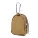 Тактична ключниця-підсумок EDC з міцним карабіном та застібкою, khaki, 8.5&times;6.5&times;2.5 cm