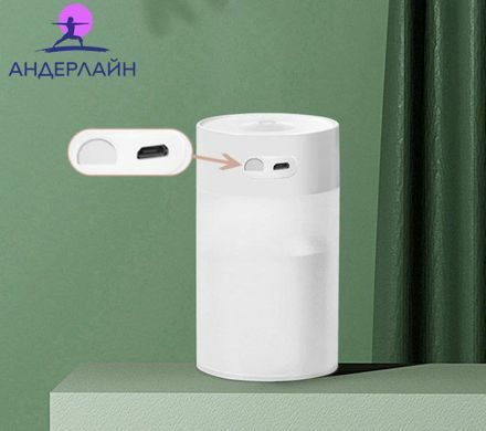 Нічник та зволожувач повітря Humidifier з LED підсвічуванням