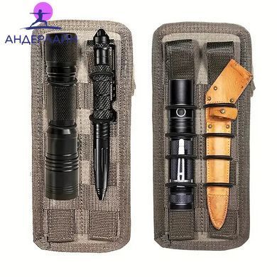 Еластичне кріплення MOLLE для антени, кабелів та спорядження, Black, 5 pcs