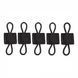 Еластичне кріплення MOLLE для антени, кабелів та спорядження, Black, 5 pcs