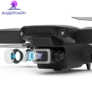 Складной дрон KDBFA E88 Pro 2024 с камерой 4K и WiFi FPV